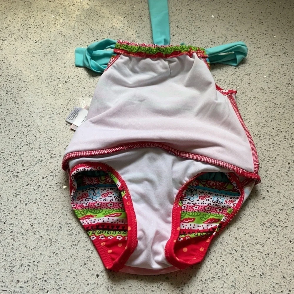 Floatimini Swim Suit Toddler Girl Size 2 - Picture 5 of 11